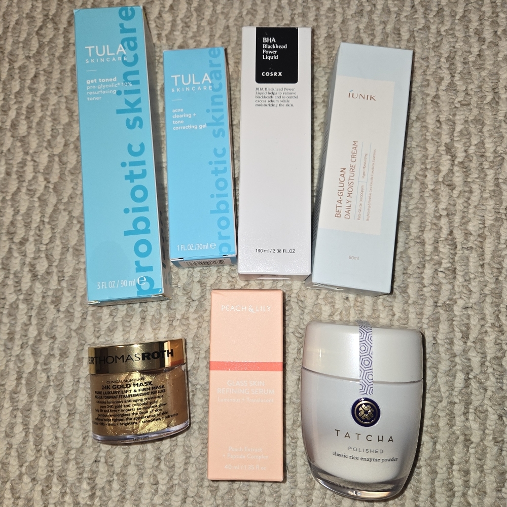 Bundle of 7 skincare items!